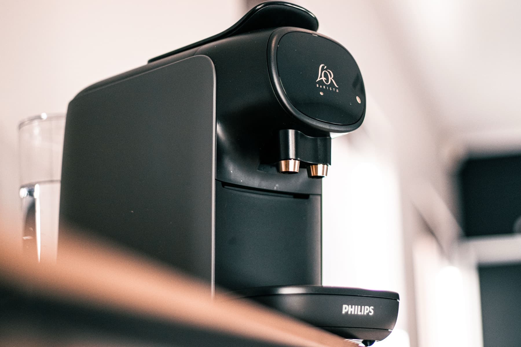 Koffiemachine in de wachtruimte